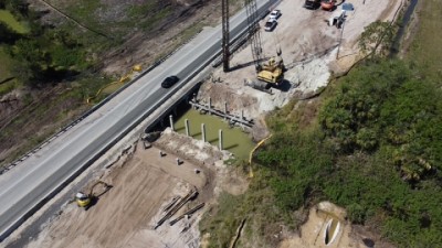 Aerial Photo of SR 82 over bridge #030329