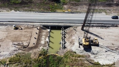 Aerial Photo of SR 82 over bridge #030329