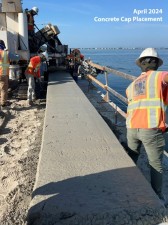 Apr 2024 Concrete Cap Placement