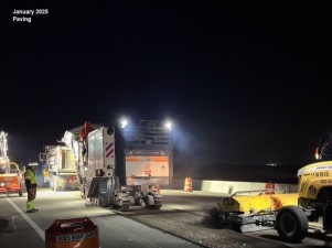 January 2025 Paving