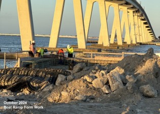 October 2024 Boat Ramp Form Work