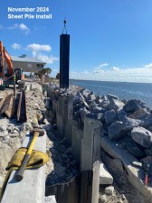 November 2024 Sheet Pile Install