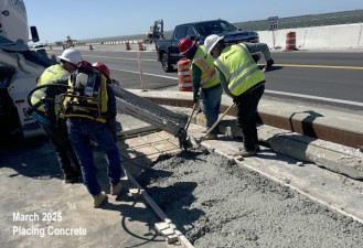 March 2025 Placing Concrete