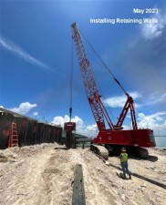 May 2023 Installing Retaining Walls