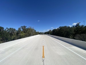 The new bridge opened to traffic on Friday, October 24, 2025
