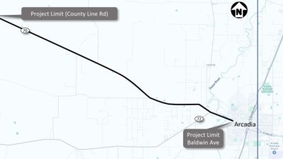 SR 70_Segment 5-8_Project Location Map